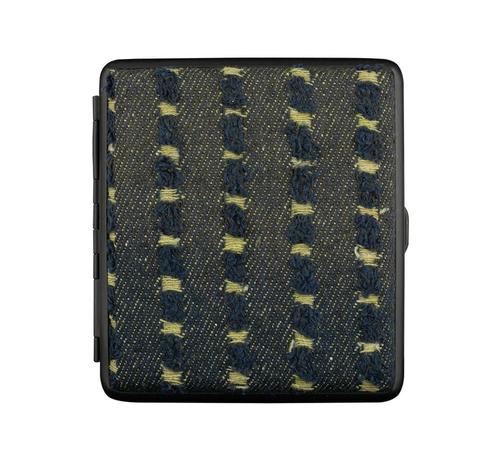 Jeans sigarettenkoker - Groen, Verzamelen, Rookartikelen, Aanstekers en Luciferdoosjes, Tabaksdoos of Verpakking, Verzenden