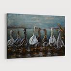3D Schilderij Metaal – The goose – 120x80cm, Nieuw, Schilderij, Ophalen of Verzenden, 100 tot 125 cm