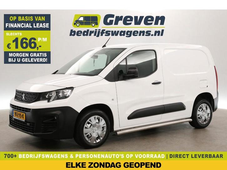 Peugeot Partner 1.5 BlueHDI 131PK L1H1 Airco Carplay Navi, Auto's, Bestelauto's, Te koop, Handgeschakeld, Financial lease, Diesel