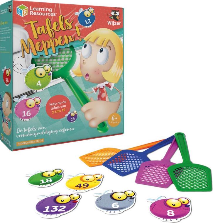 Tafels Meppen - Tafels leren voor kinderen in groep 4 en 5 -, Kinderen en Baby's, Speelgoed | Overig, Verzenden