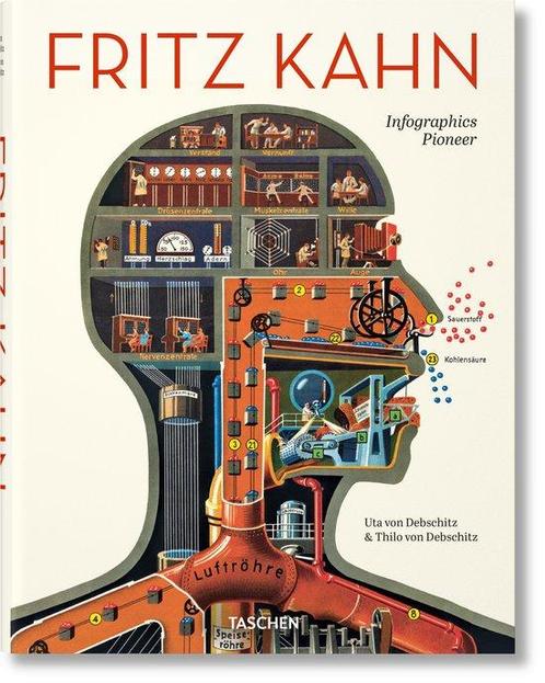 9783836590075 Fritz Kahn. Infographics Pioneer, Boeken, Studieboeken en Cursussen, Zo goed als nieuw, Verzenden