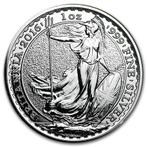 Britannia 1 oz 2016, Postzegels en Munten, Munten | Europa | Niet-Euromunten, Zilver, Losse munt, Overige landen, Verzenden