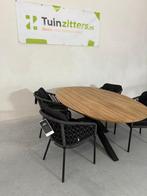 Hartman Hera/Stephanie 5-delige Diningset (speciale prijs), Tuin en Terras, 6 zitplaatsen, Teakhout, Nieuw, Ophalen of Verzenden