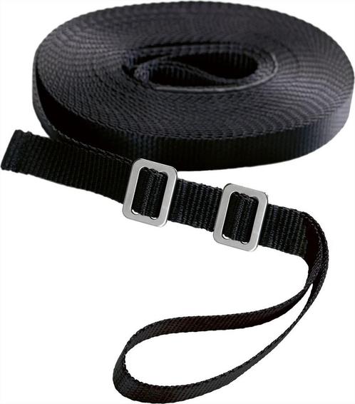 Baltic Loopband verstelbaar tot max 12 meter - zwart, per, Watersport en Boten, Accessoires en Onderhoud, Ophalen of Verzenden