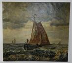 Ewald Mühlen (1883-1944) - Seestück, Auf der Fahrt nach, Antiek en Kunst