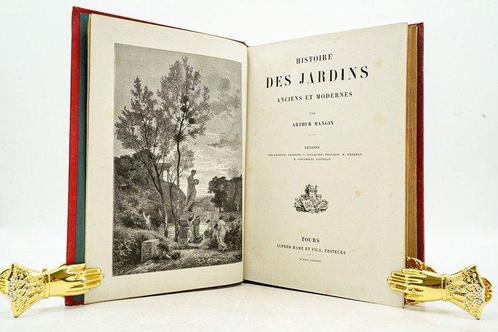 Arthur Mangin - Histoire Des Jardins Anciens Et Modernes -, Antiek en Kunst, Antiek | Boeken en Bijbels