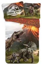 Jurassic World dekbedovertrek T-rex World - katoen - 140x200, Nieuw, Verzenden