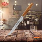 Eikaso Solingen Gesmeed Uitbeenmes 16cm – Olijfhouten Han., Ophalen of Verzenden, Nieuw, Hout, Los bestek