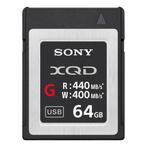 Sony 64GB XQD G-series High Speed 440MB/s geheugenkaart