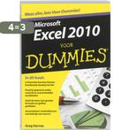 Excel 2010 voor Dummies / Voor Dummies 9789043020701, Boeken, Verzenden, Gelezen, Greg Harvey