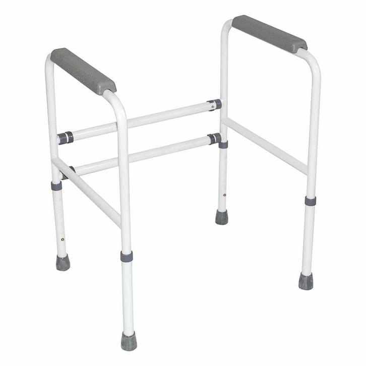 Toiletframe in hoogte en breedte verstelbaar (Toiletsteun), Diversen, Verpleegmiddelen, Nieuw, Ophalen of Verzenden