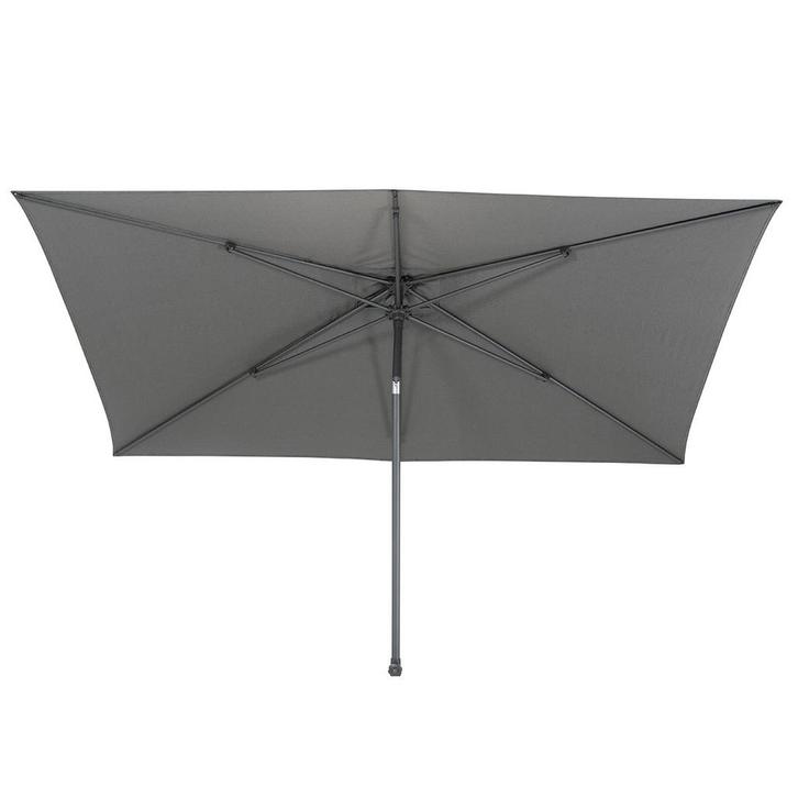 4 Seasons Azzurro stokparasol 200x300 cm Charcoal solefin, Tuin en Terras, Partytenten, Verzenden
