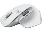 Logitech -  Mx Master 3s Lichtgrijs, Computers en Software, Muizen, Rechtshandig, Muis, Ergonomisch, Verzenden