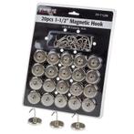 Set van 20 magnetische haken, Doe-het-zelf en Verbouw, Werkbanken, Ophalen of Verzenden, Nieuw