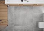 Vloertegel/Wandtegel Grijs 40x80cm (Vloeren) (Vloeren), 60 cm of meer, 40 tot 60 cm, Keramiek, Nieuw