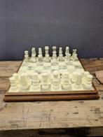 Schaakspel - albast