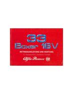 1989 ALFA ROMEO 33 INSTRUCTIEBOEKJE DUITS, Auto diversen, Handleidingen en Instructieboekjes