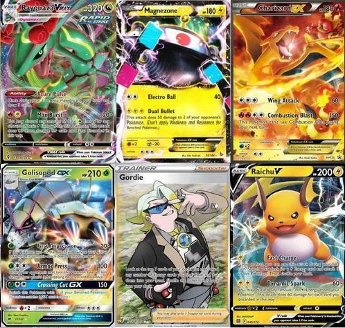 Officiële GX, EX en Vkaarten voor voordelige prijzen!, Hobby en Vrije tijd, Verzamelkaartspellen | Pokémon, Losse kaart, Zo goed als nieuw