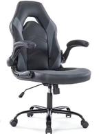 Ergonomische Gamingstoel – Verstelbare PU-lederen Bureaustoe, Huis en Inrichting, Bureaustoelen, Verzenden, Nieuw