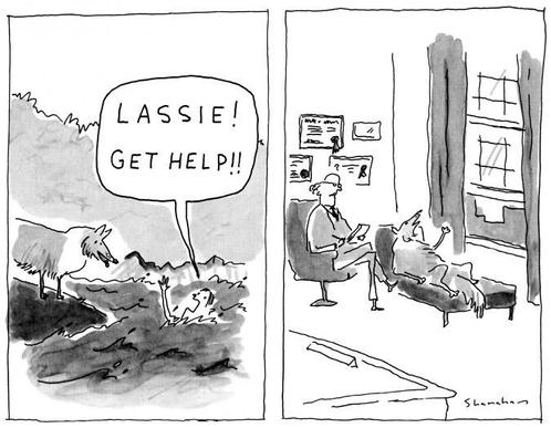 Lassie Get Help - 100 Stukjes New York Puzzle Company Mini, Hobby en Vrije tijd, Denksport en Puzzels, Verzenden