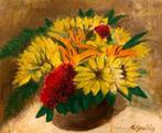 Michel Sanchis (1922-2018) - Fleurs Jaunes