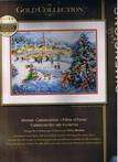 Borduurpakket Winter Celebration/ Dimensions Gold Collection