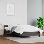 Bedframe Grijs 90x200: OP=OP! Retourkoopje met Hoofdbord, Overige materialen, 90 cm, Eenpersoons, Nieuw