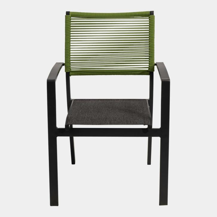 Vito Rope stapelstoel groen, Huis en Inrichting, Stoelen, Nieuw, Ophalen of Verzenden