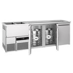 GGM Gastro | Biertoonbank PREMIUM - 2500x700mm - 3 deuren |, Verzenden, Nieuw in verpakking, Hotelinrichting