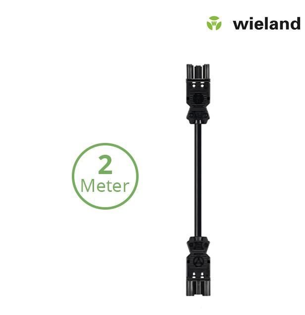 Wieland GST18/3P (3-polig) Koppelsnoer 2 meter 3×1.5mm2, Huis en Inrichting, Lampen | Overige, Nieuw, Ophalen of Verzenden