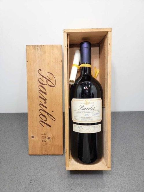 1985 Michele Chiarlo Barilot - Piëmont - 1 Magnum (1,5 L), Verzamelen, Wijnen