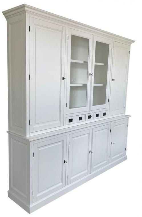 Buffetkast wit Weesp 220cm, Huis en Inrichting, Kasten | Buffetkasten, Ophalen of Verzenden
