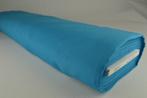 Petrol brandvertragende stof  - Goedkoop op rol, Hobby en Vrije tijd, Stoffen en Lappen, Blauw, 120 cm of meer, Ophalen of Verzenden