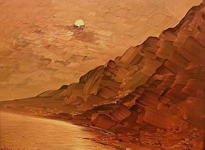 Vittorio Colucci (1935) - Paesaggio marino, Antiek en Kunst, Kunst | Schilderijen | Klassiek