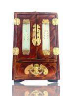 Sieradendoos - Palissander - 1920s met de hand gemaakt, Antiek en Kunst