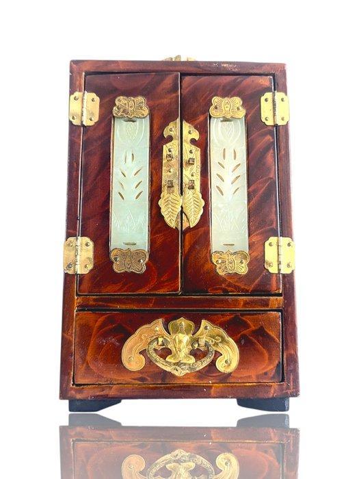 Sieradendoos - Palissander - 1920s met de hand gemaakt, Antiek en Kunst, Kunst | Designobjecten