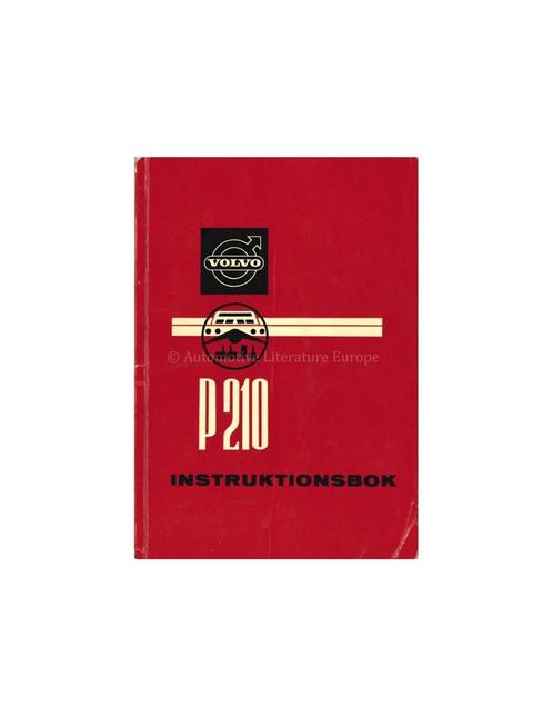 1964 VOLVO P 210 INSTRUCTIEBOEKJE ZWEEDS, Auto diversen, Handleidingen en Instructieboekjes