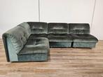 Sofa - Textiel - Grote Italiaanse modulaire stoffen bank uit