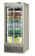 Foster SGD700U RVS Schuifdeuren Vitrine Koelkast 2024 ZGAN, Nieuw