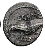 Romeinse Rijk. Augustus (27 v.Chr.-14 n.Chr.). Denarius RARE, Postzegels en Munten, Munten | Europa | Niet-Euromunten