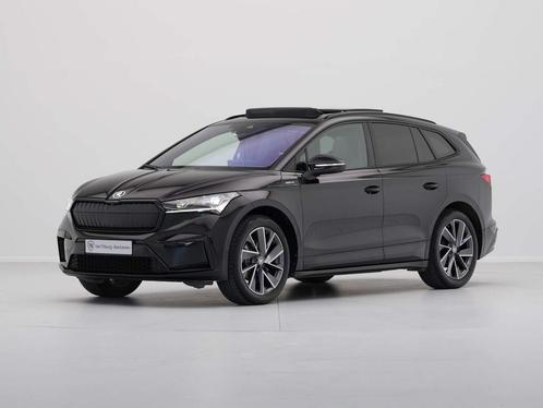 Zakelijke Lease |  Škoda Enyaq iV 60 180pk Sportline, Auto's, Skoda, Lease, Zwart, Automaat, SUV of Terreinwagen, Financial lease