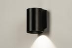 Rietveld Wandlampen - Zwart - Metaal, Aluminium, Huis en Inrichting, Lampen | Wandlampen, Verzenden, Nieuw