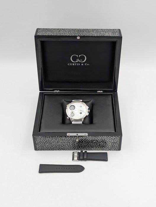 Curtis & Co - Big World Time - Limited - Heren - 2015, Sieraden, Tassen en Uiterlijk, Horloges | Heren