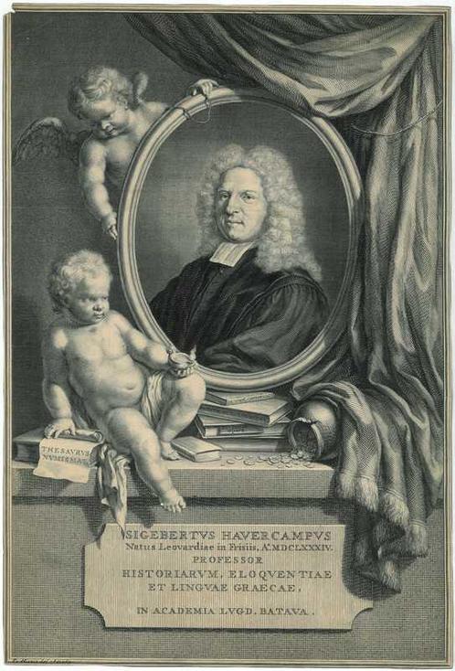 Portrait of Siwart Haverkamp, Antiek en Kunst, Kunst | Etsen en Gravures