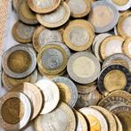 Wereld. Lot with 1,5kg of Bimetalic Coins of the World, Postzegels en Munten, Munten | Europa | Niet-Euromunten