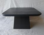 Vierkante salontafel zwart | eikenhout | in diverse maten, 50 tot 100 cm, Nieuw, Minder dan 50 cm, Modern, landelijk, hotel chique