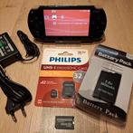 PSP 1004  Complete Set  + 32gb game card met TOP-games, Nieuw