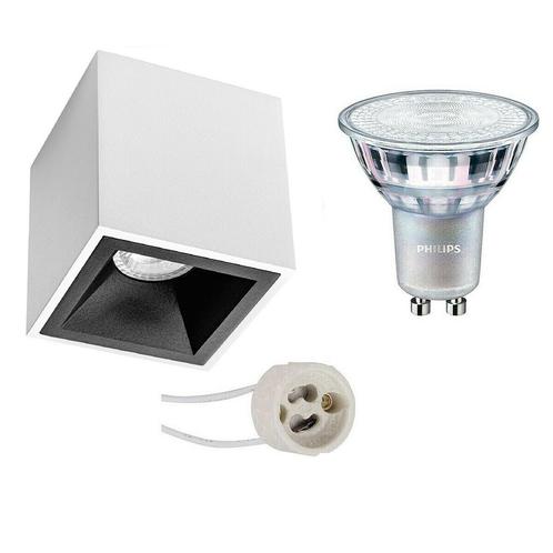 Voordeelset: Opbouwspot Set - Pragmi Cliron Pro - GU10, Huis en Inrichting, Lampen | Spots, Plafondspot of Wandspot, Nieuw, Led