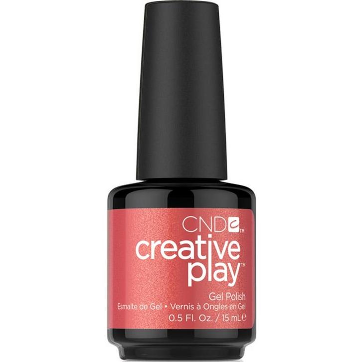 CND  Creative Play Gel Polish  #419 Persimmon Ality  15 ml, Sieraden, Tassen en Uiterlijk, Uiterlijk | Haarverzorging, Nieuw, Verzenden