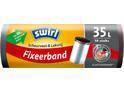 Afvalzak SWIRL 35 liter met fixeerband - doos 8 rollen, Huis en Inrichting, Verzenden